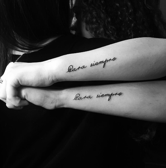 tatto couple phrase