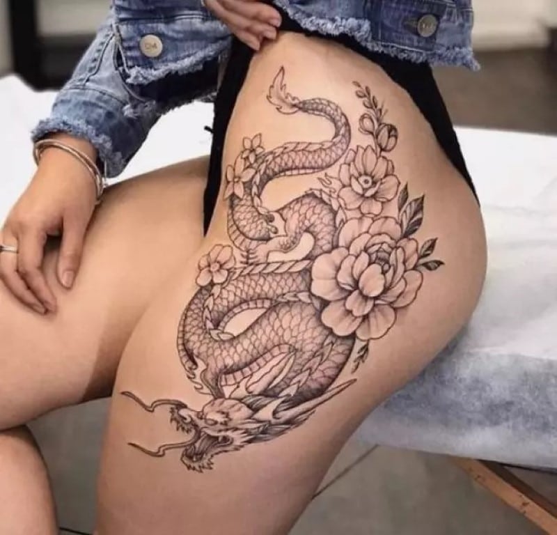 Le dragon, motif très prisé en tatouage